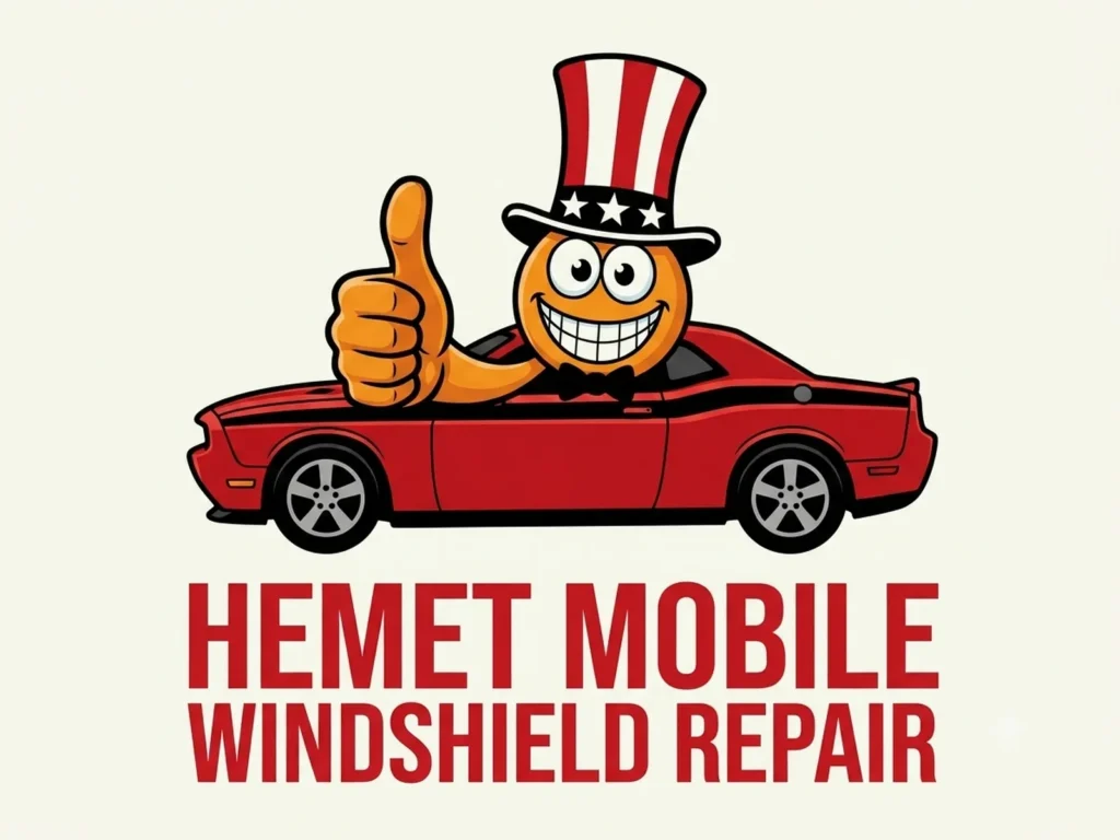 Hemet Mobile Windshield Repair Logo